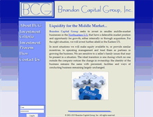 Tablet Screenshot of brandoncapital.com