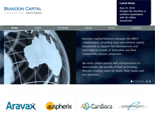 Tablet Screenshot of brandoncapital.com.au